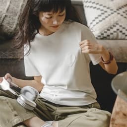 Maden Women's Japanese Style Tops Casual Ice Silk Cool T-shirt Summer Basic Round Neck Short Sleeve Top White Underlay Tees