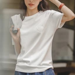 Maden Women's Japanese Style Tops Casual Ice Silk Cool T-shirt Summer Basic Round Neck Short Sleeve Top White Underlay Tees