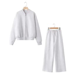 Cotton Zipper Cardigan Sets To Woman 2024 Tracksuit Suits Baggy Pants Sportswear Women Sweater 2 Piece Set Women Outfits