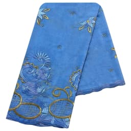 African Women Scarfs 2024 Fashion Hot Sale Big Circle Design Big Embrodiery Cotton Big Size Muslim Scarf for Shawls Pashmina