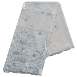 African Women Scarfs 2024 Fashion Hot Sale Big Circle Design Big Embrodiery Cotton Big Size Muslim Scarf for Shawls Pashmina