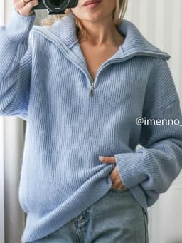 Winter Women's Turtleneck Knitted Fashion Zippers Sweaters Oversized Solid Gray Black Casual Long Sleeve Pullovers for Women