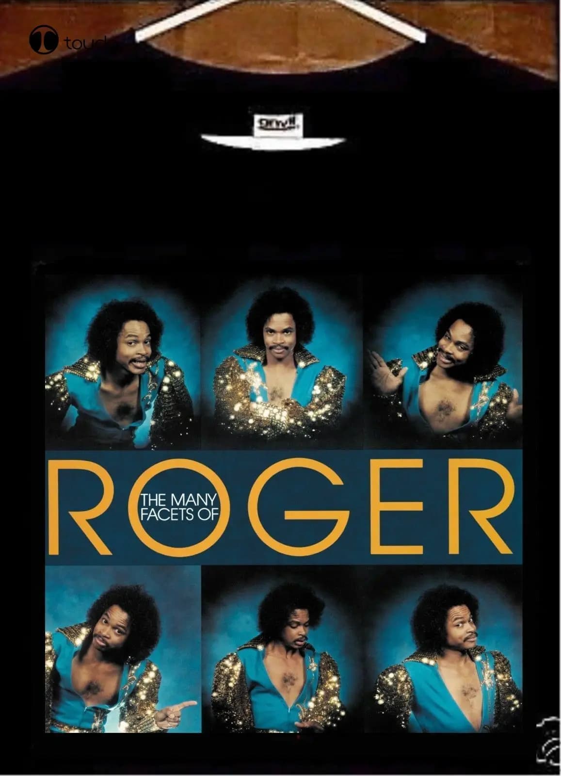 Roger Troutman T Shirt; Zapp Roger Troutman Tee Shirt T-Shirt Custom Aldult Teen Unisex Digital Printing Fashion Funny New