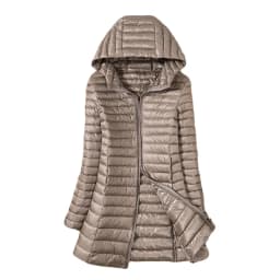 Schinteon Ultralight White Duck Down Jacket with Hood Slim Warm Coat Casual Spring Autumn Outwear New