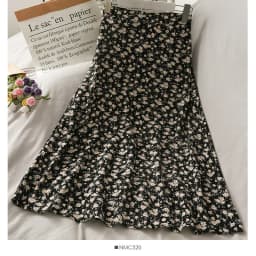 Woman Skirt 2026 Summer New Korean Ins Fashion Temperament Gentle Vintage Floral Slim Versatile High Waist Female Skirt