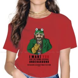 Disco Elysium Revachol RPG Game TShirt for Woman Girl 4XL Recruitment Basic Summer Sweatshirts T Shirt Novelty Fluffy