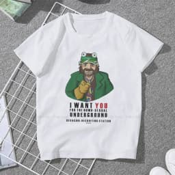 Disco Elysium Revachol RPG Game TShirt for Woman Girl 4XL Recruitment Basic Summer Sweatshirts T Shirt Novelty Fluffy
