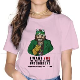 Disco Elysium Revachol RPG Game TShirt for Woman Girl 4XL Recruitment Basic Summer Sweatshirts T Shirt Novelty Fluffy