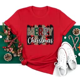 Women Christmas Santa Hat Print Black T Shirt Christmas Xmas Gifts Women's Top Tees Tshirt Harajuku Fashion New Year T-shirt