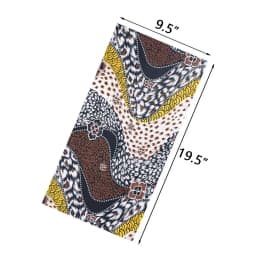 Animal Printed Neck Gaiter Bandana Leopard Pattern Tube Scarf for Women Men Headband for Cycling Hunting Hiking Camping Biking