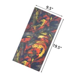 Animal Printed Neck Gaiter Bandana Leopard Pattern Tube Scarf for Women Men Headband for Cycling Hunting Hiking Camping Biking
