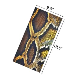 Animal Printed Neck Gaiter Bandana Leopard Pattern Tube Scarf for Women Men Headband for Cycling Hunting Hiking Camping Biking