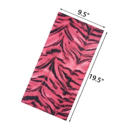 Animal Printed Neck Gaiter Bandana Leopard Pattern Tube Scarf for Women Men Headband for Cycling Hunting Hiking Camping Biking