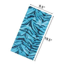 Animal Printed Neck Gaiter Bandana Leopard Pattern Tube Scarf for Women Men Headband for Cycling Hunting Hiking Camping Biking