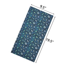 Animal Printed Neck Gaiter Bandana Leopard Pattern Tube Scarf for Women Men Headband for Cycling Hunting Hiking Camping Biking