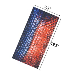 Animal Printed Neck Gaiter Bandana Leopard Pattern Tube Scarf for Women Men Headband for Cycling Hunting Hiking Camping Biking