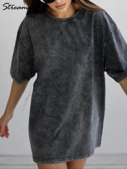 Washed Vintage Oversized T-shirts Women Cotton Top Summer Clothes Women Short Sleeve Tee Women's Oversize T Shirts For Woman
