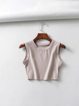 2024 Summer Vintage White Crop Tops Women Biker Black Punk Sexy Tank Top Korean Streetwear Cropped Sleeveless Top Feminino