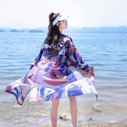 Summer Women's Sun Protection Clothing New UV Protection Jacket Breathable Thin Korean Mid Length Coat Outdoor Active Clothing
