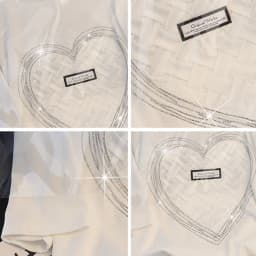 2022 New Short-sleeved T-shirt Women's Hot Drilling Love Heart T shirts Fashion Women Tees Plus size L-4XL 45-150KG