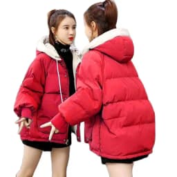 Female New Down Cotton Clothing Jacket 2025 Winter Women Short Cotton Clothing Loose Student Of Facial Bag Clothing Jacket A279
