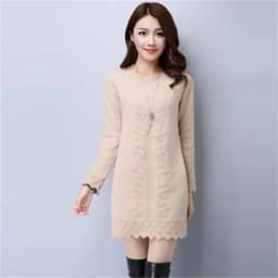 Women Sweaters Pullovers 2024 New Autumn Winter Clothes Long Knitted Sweater Knitwear Female Long Sleeve Jumper Bottoming Tops