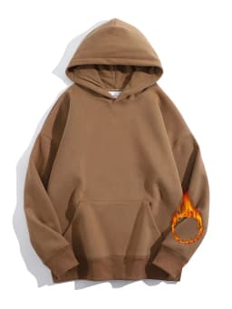 Streamgirl Fleece Oversize Hoodies Women Winter Warm Sweatshirt Pink Thick Velvet Pullovers Loose Women Hooded Sweatshirt Coats
