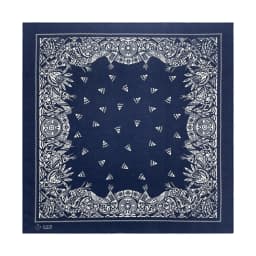Navy Blue High Quality Hip Hop Cotton Square Scarf Men Sailboat Nautical Bandana Scarf Headband Paisley Gifts For Boys/Girls