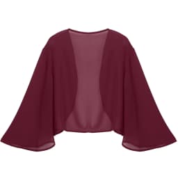 Womens 3/4 Sleeve Chiffon Cardigan Bolero Elegant Summer Ladies Wedding Wraps Shrug Bridal Bolero Long Shawl Evening Cover Up