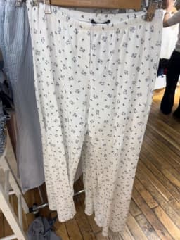 Cute Little Bears Eyelet Long Pant For Woman Clothes Elastic High Waist Straight Trousers Autumn Sweet Casual Cotton Pants New