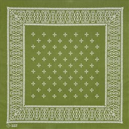 Green Cotton Square Bandana Scarf High Quality New Design Hip Hop Scarf Print Headband Paisley Gifts For Men/Boys/Girls