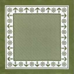 Green Cotton Square Bandana Scarf High Quality New Design Hip Hop Scarf Print Headband Paisley Gifts For Men/Boys/Girls