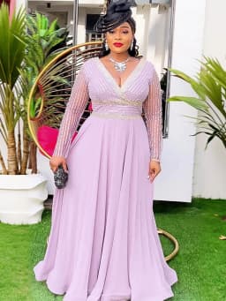 Plus Size Elegant African Dresses For Women Muslim Fashion Boubou Dashiki Ankara Outfit Evening Gown Abayas Kaftan Scarf Robe