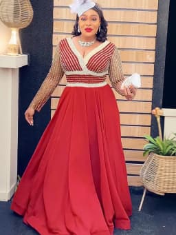 Plus Size Elegant African Dresses For Women Muslim Fashion Boubou Dashiki Ankara Outfit Evening Gown Abayas Kaftan Scarf Robe