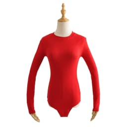 BRADELY MICHELLE 2020 New Fashion Vintage Women Rompers Slim Long-Sleeve O-neck Tops Bodysuits Streetwear Jumpsuits