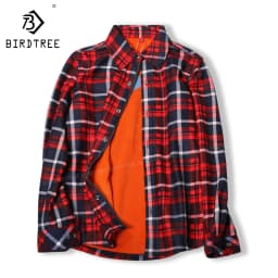 Velvet Thicken Warm Women's Plaid Shirt, Female Long Sleeve Tops M-XXL Winter Fleece Casual Blouse, Autumn Clothes T17405X