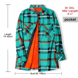 Velvet Thicken Warm Women's Plaid Shirt, Female Long Sleeve Tops M-XXL Winter Fleece Casual Blouse, Autumn Clothes T17405X