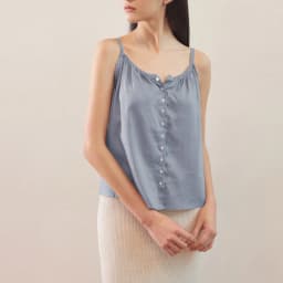 Soft Viscose Tops For Women 2024 Sexy Sleeveless Button Up Streewear Summer Top Women's Clothing Camis