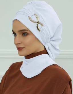 Ramadan Muslim Inner Hijabs For Woman Turban Hijabs With Cap Islamic Muslim Jersey Head Scarf Headwraps Muslim Women Clothing
