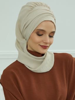 Ramadan Muslim Inner Hijabs For Woman Turban Hijabs With Cap Islamic Muslim Jersey Head Scarf Headwraps Muslim Women Clothing