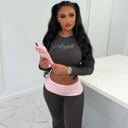 CPSYMYM Casual Two Piece Pants Set for Women Autumn Diamond Patchwork Long Sleeve Tops Contrast Flare Pants Joggers Matching Se