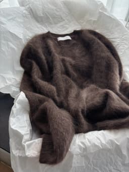 Oversize New Autumn Winter Soft Mohair Sweater Chic Fashion Women O Neck Thick Warm Mink Cashmere Knitted Loose Casual Pullovers