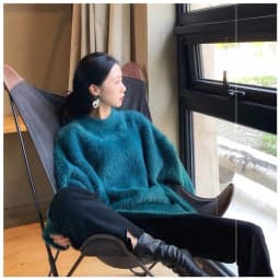 Oversize New Autumn Winter Soft Mohair Sweater Chic Fashion Women O Neck Thick Warm Mink Cashmere Knitted Loose Casual Pullovers