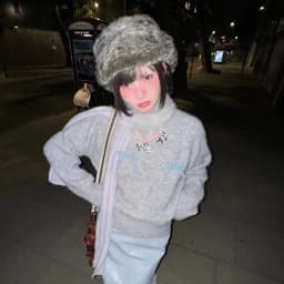 Karrram Japanese Y2k Bow-knot Sweater Korean Style Gray Cropped Pullover Vintage Harajuku Knit Jumper 2000s Aesthetics Knitwears
