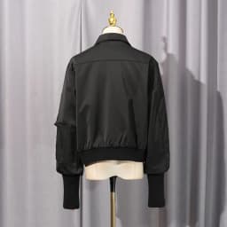 High Street Autumn New Comfortable Casual Style Jacket Women's Stand Up Collar Splicing Design, High-end Short Jacket