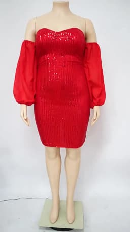 Luxury Wedding Dress Birthday Women Christmas Dress Strapless Off Shoulder Sexy Plus Size Evening Dresses Wholesale Dropshipping