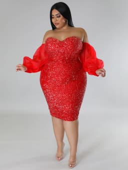 Luxury Wedding Dress Birthday Women Christmas Dress Strapless Off Shoulder Sexy Plus Size Evening Dresses Wholesale Dropshipping