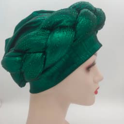 2023 NEW Rhinestone Turban Africain Auto Gele Femme Glitter Elastic Muslim Hijab Bonnet Women Head Wraps Braids Turbante Mujer