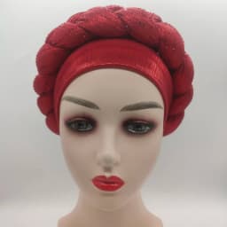 2023 NEW Rhinestone Turban Africain Auto Gele Femme Glitter Elastic Muslim Hijab Bonnet Women Head Wraps Braids Turbante Mujer