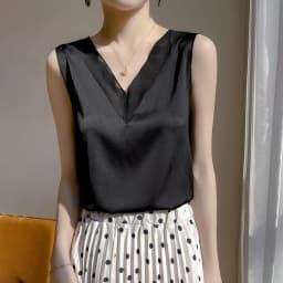 Strap Top Women Halter V Neck Basic White Cami Sleeveless Satin Silk Tank Tops Women'S Summer Camisole